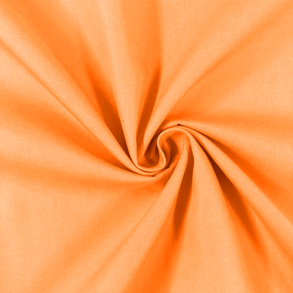 Solid Orange Woven Fabric