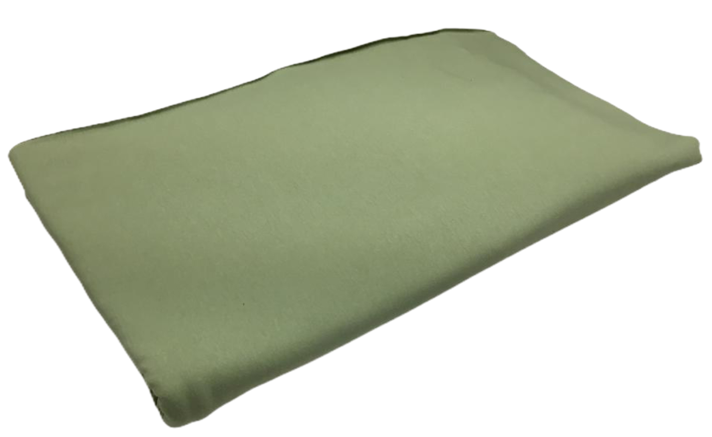 3 Pack - Solid Sage Jersey Fabric Strips - 20x30
