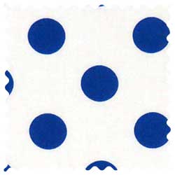 Royal Polka Dots Fabric