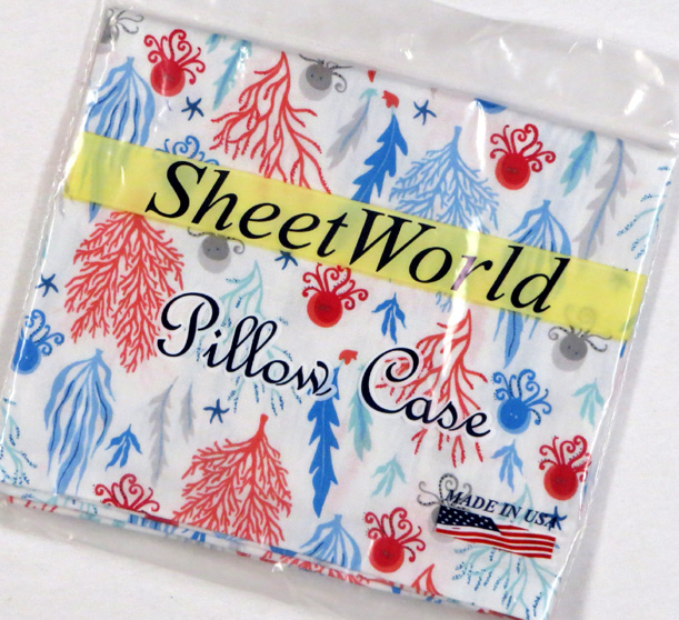 Deep Sea Cotton Baby Pillow Case