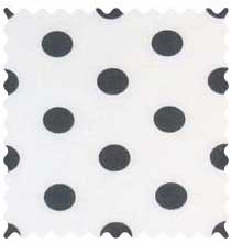 Grey Polka Dots Fabric