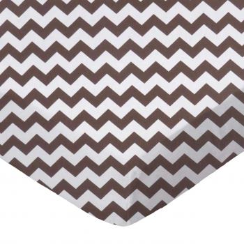 Brown Chevron Zigzag