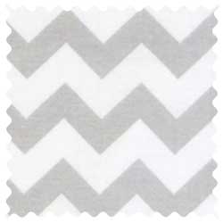 Grey Chevron Zigzag Fabric