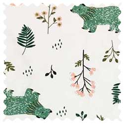 Woodland Bears Fabric