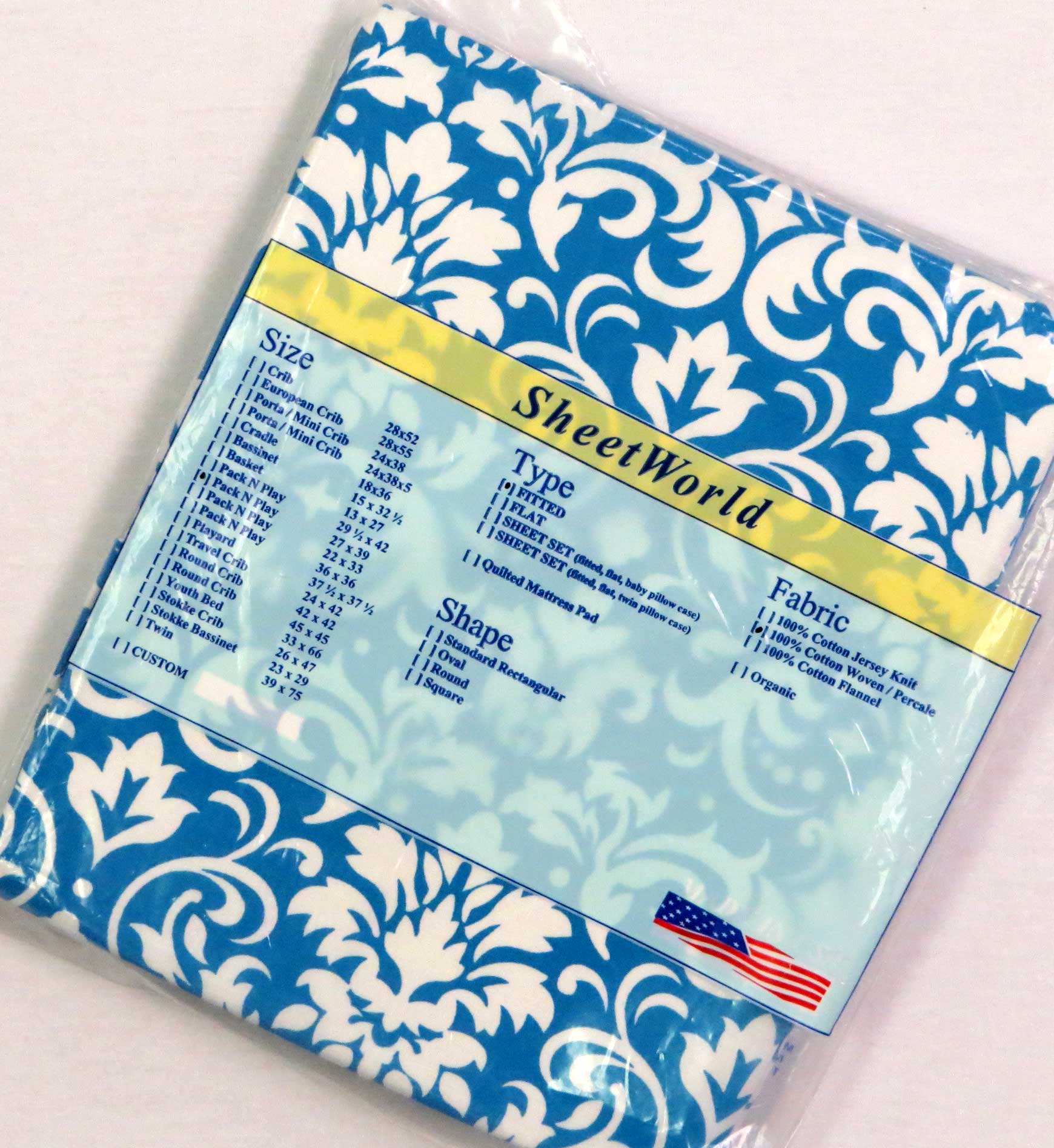 mini crib sheets 24x38x5