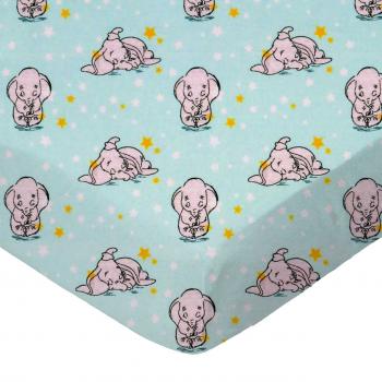 Dumbo Aqua Portable Mini Crib Sheets Sheetworld