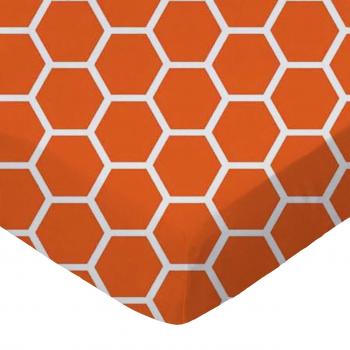 Burnt Orange Honeycomb