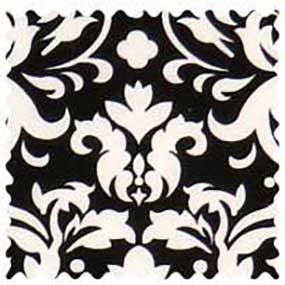 White Damask Fabric