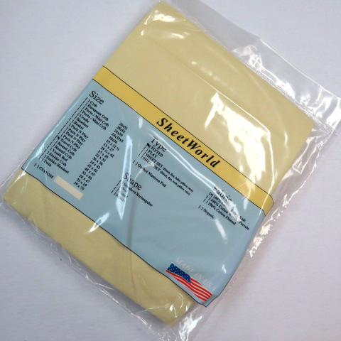 Solid Yellow Jersey Knit Travel Lite Playard Sheet - Fits BabyBjorn 24x42