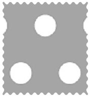 Polka Dots Grey Fabric