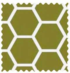 Sage Honeycomb Fabric