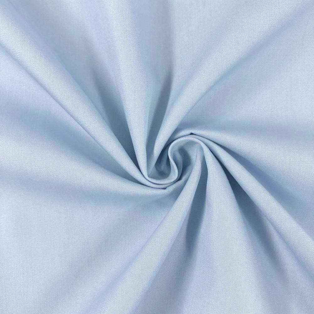 Solid Blue Woven Fabric