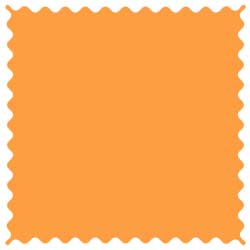 Solid Orange Jersey Knit Fabric