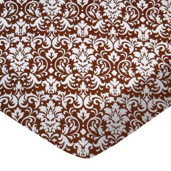 Brown Damask