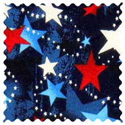 Patriotic Stars Fabric