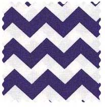 Purple Chevron Zigzag Fabric