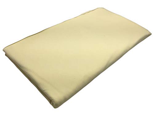 3 Pack - Solid Yellow Jersey Fabric Strips - 24 x 40