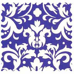 Purple Damask Fabric