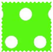 Polka Dots Lime Fabric