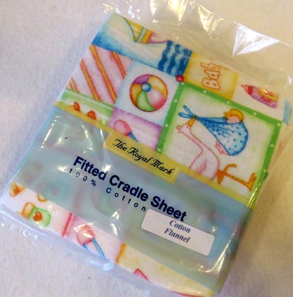 Baby Girld Toys Cotton Flannel Cradle Sheet