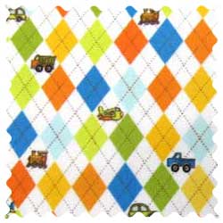 Argyle Transport Fabric