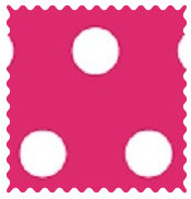 Polka Dots Hot Pink Fabric