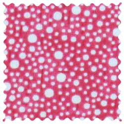 Confetti Dots Hot Pink Fabric