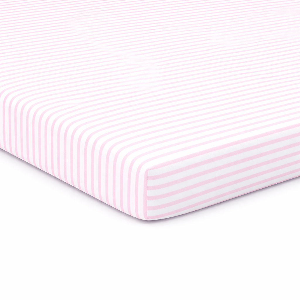 Pink Stripes Jersey Knit