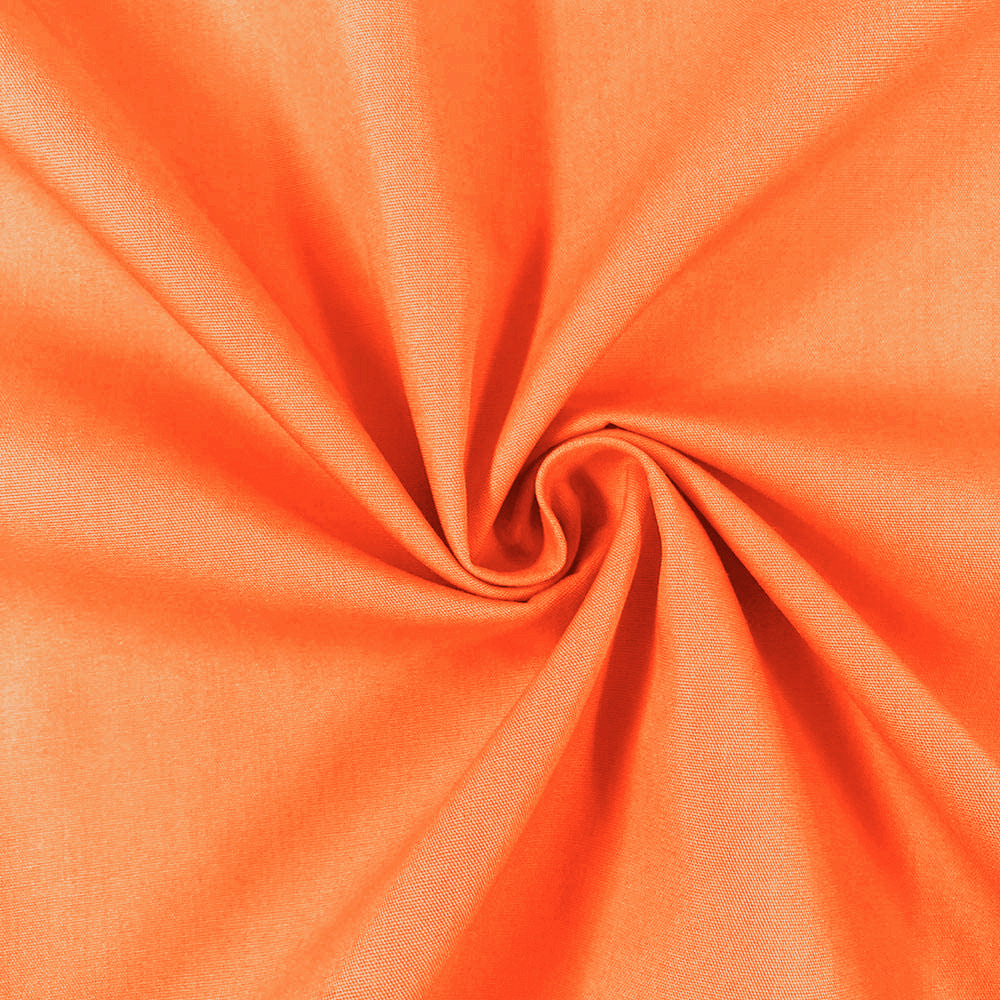 Deep Orange Woven Fabric