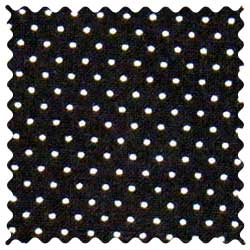 Pindots Black Fabric