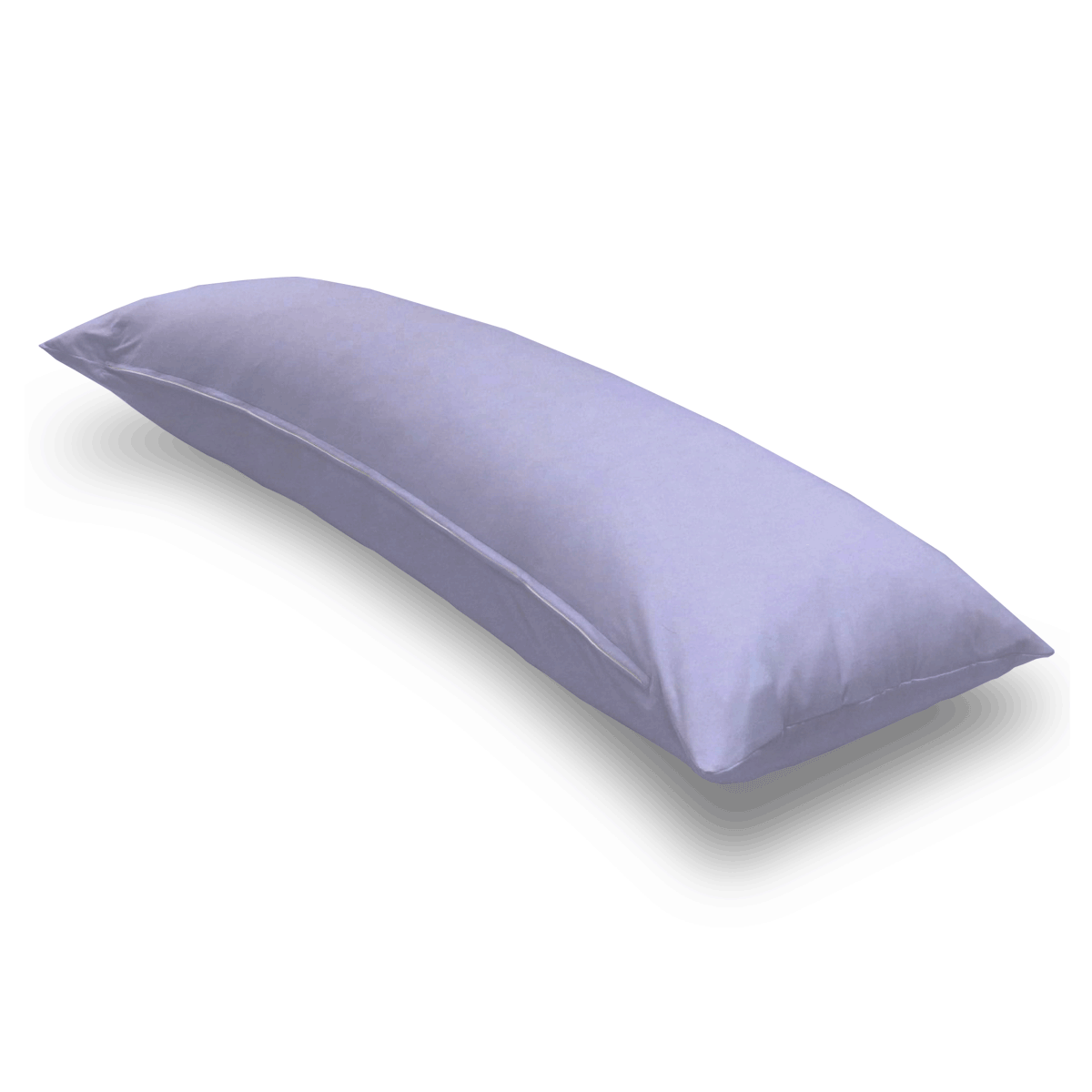Solid Lavender Jersey Knit Body Pillow 