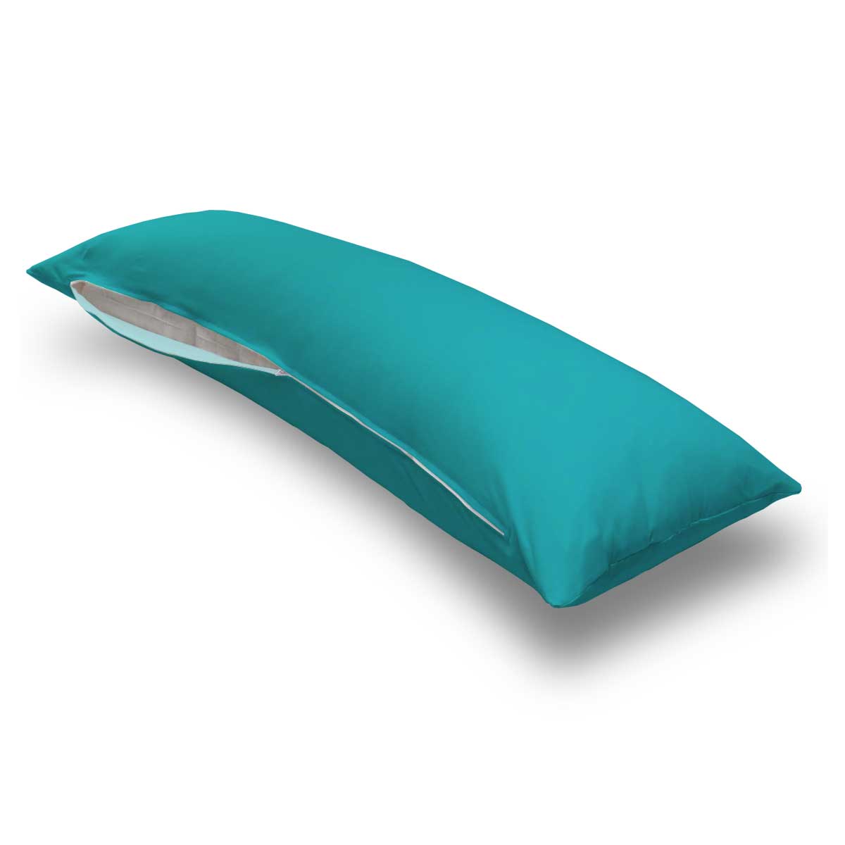 Solid Teal Jersey Knit Body Pillow Case Body Pillow Cases Sheetworld