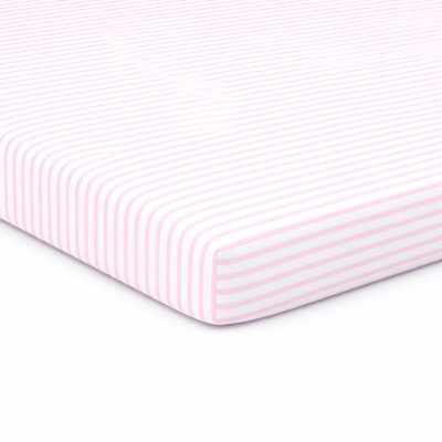 Pink Stripes Jersey Knit