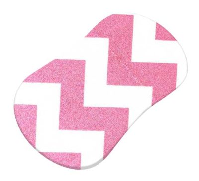 Sparkly Pink Chevron