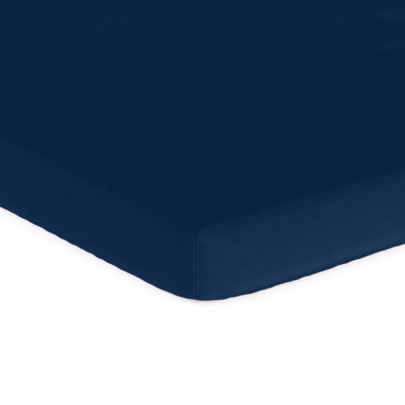 Solid Navy Jersey Knit Dream On Me Skyler Bassinet & Bedside Sleeper sheet