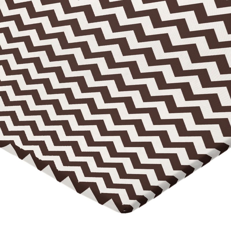 Brown Chevron Zigzag