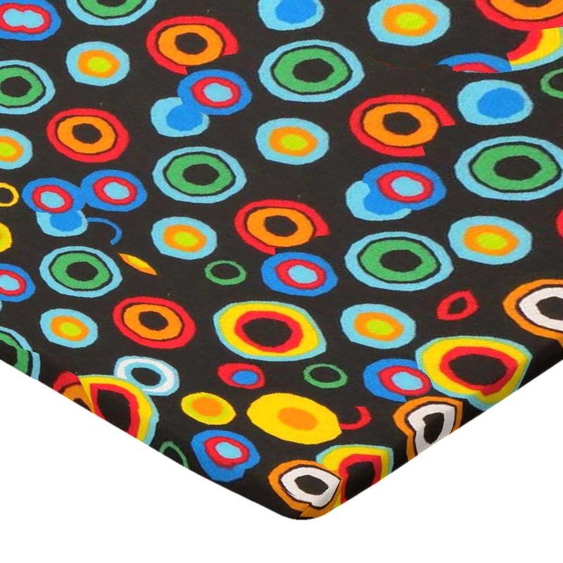 Colored Circles Black
