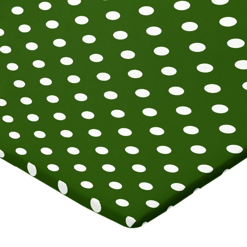 Polka Dots Hunter Green