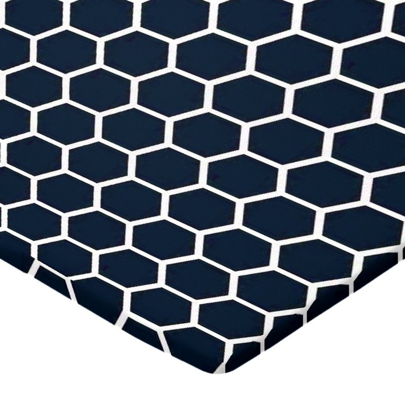 Navy Honeycomb