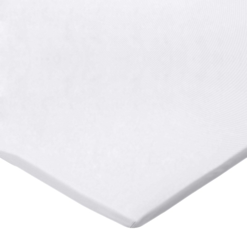 Solid White Woven