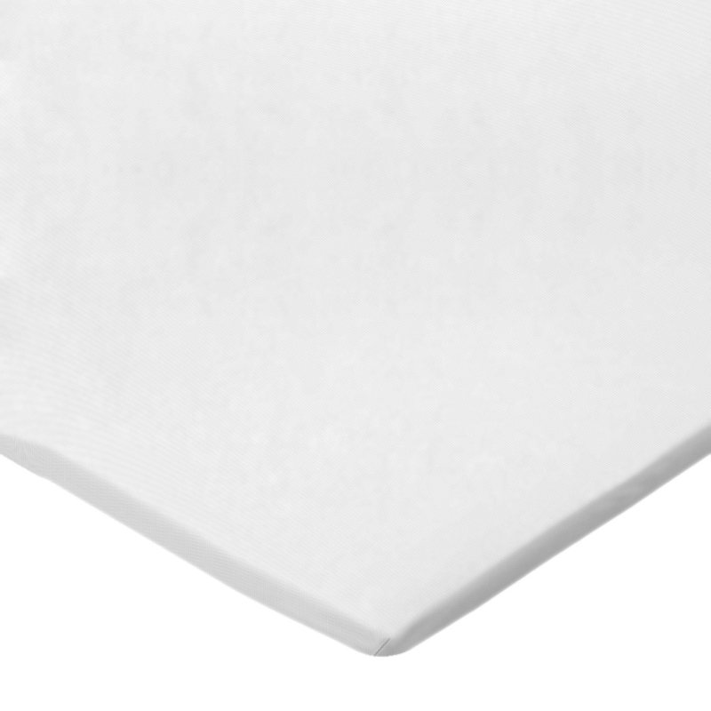 Solid White Jersey Knit