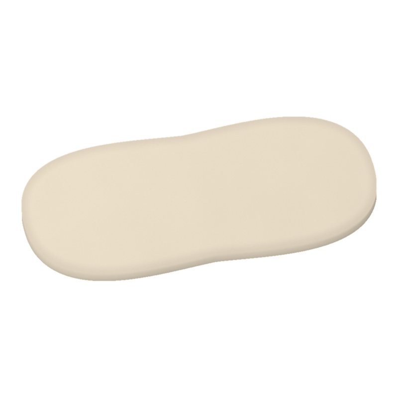 Solid Ivory Jersey Knit Bassinet Fits Halo sheet
