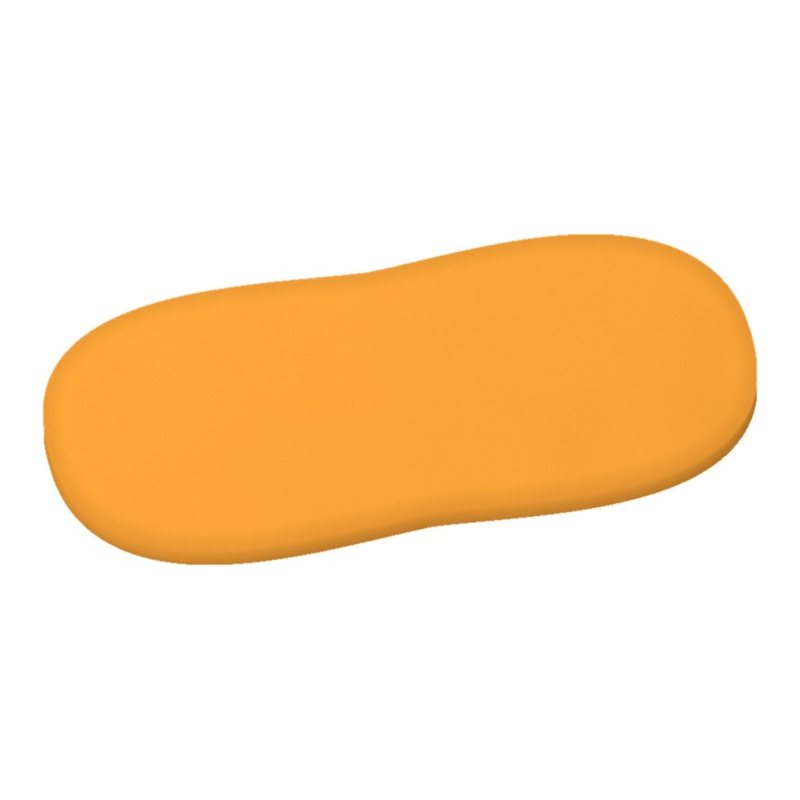 Orange Sherbert Jersey Knit Bassinet Fits Halo sheet