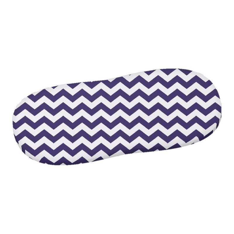 Purple Chevron Zigzag Bassinet Fits Halo sheet