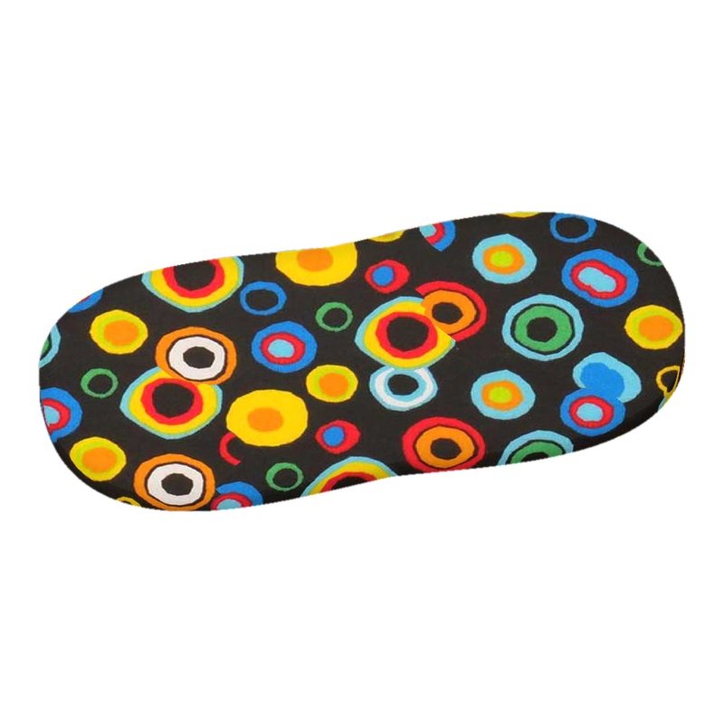 Colored Circles Black