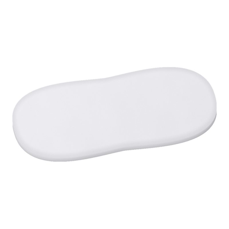 Solid White Woven Bassinet Fits Halo sheet