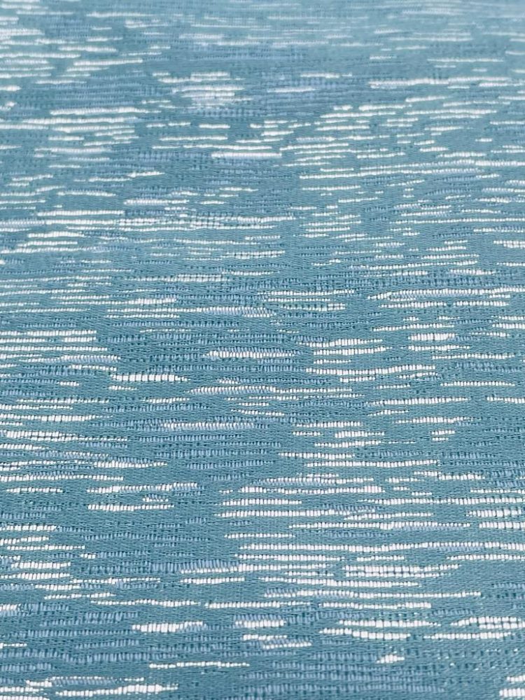 Blue Silver Stripe Jacquard Napkins