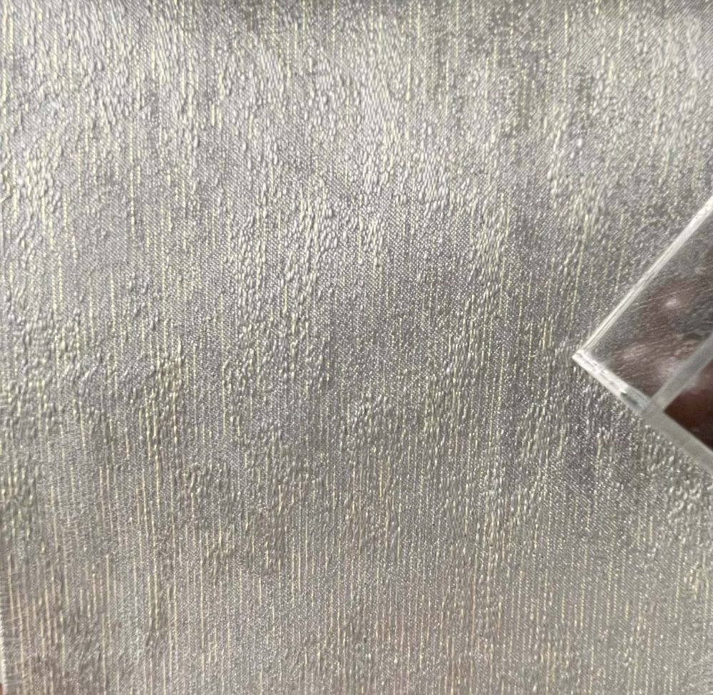 Gray Gold Stripe Jacquard Tablecloth
