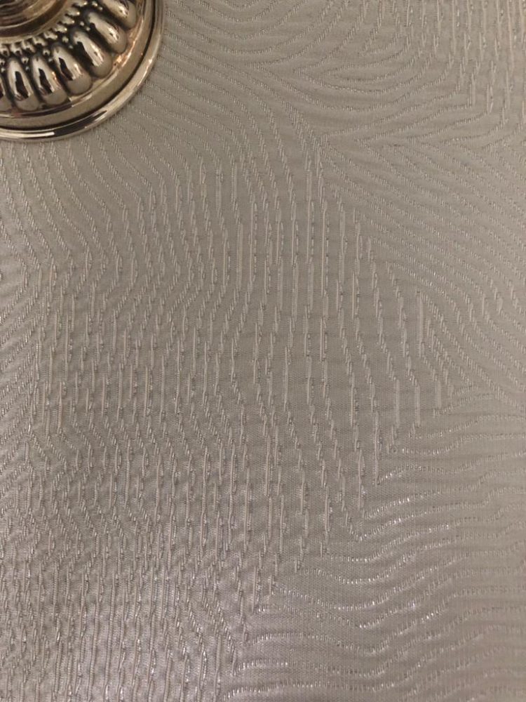 Ivory Texture Jacquard Tablecloth