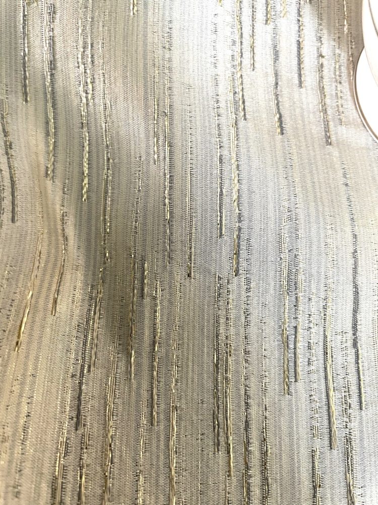 Beige Gold Shimmer Jacquard Tablecloth
